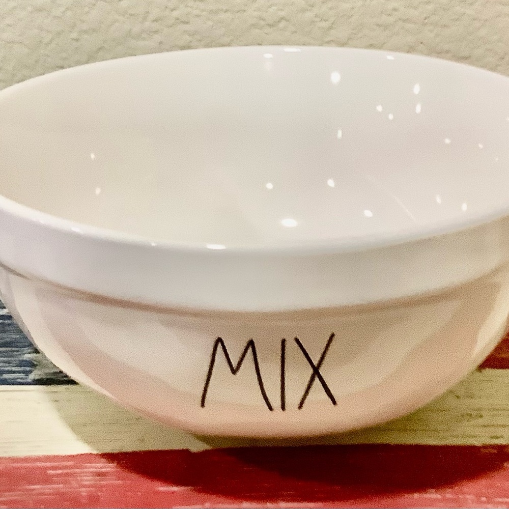 Rae Dunn White Mix Bowl
